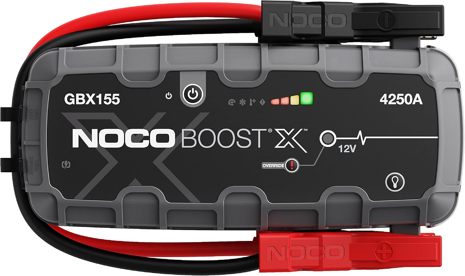 NOCO Boost X GBX155: 4250A UltraSafe Jump Starter – 12V Lithium Battery Booster Pack